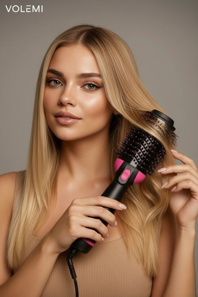 2200 W Saç Şekillendirici Saç Düzleştirici Fön Tarağı Saç Kurutma Makinesi Kişisel Bakım Aletleri