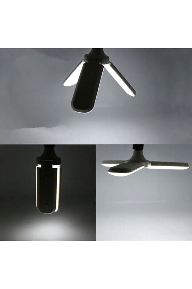 3 Kanatlı %90 tasarruflu 45w Ampul 5.000 Lümen Led Aydınlatma Beyaz Işık Led Ampul