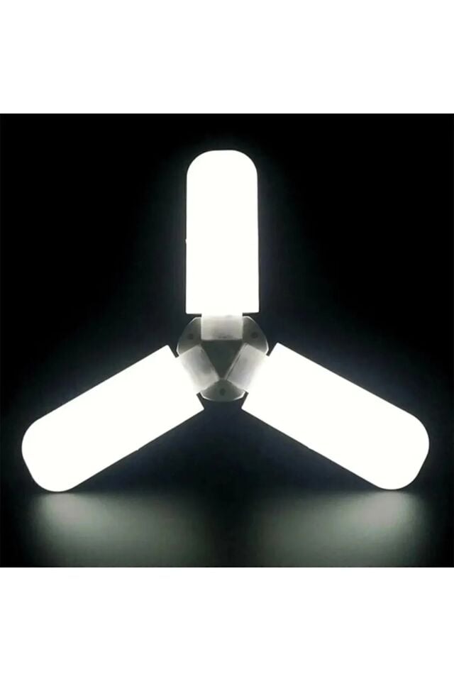 3 Kanatlı %90 tasarruflu 45w Ampul 5.000 Lümen Led Aydınlatma Beyaz Işık Led Ampul