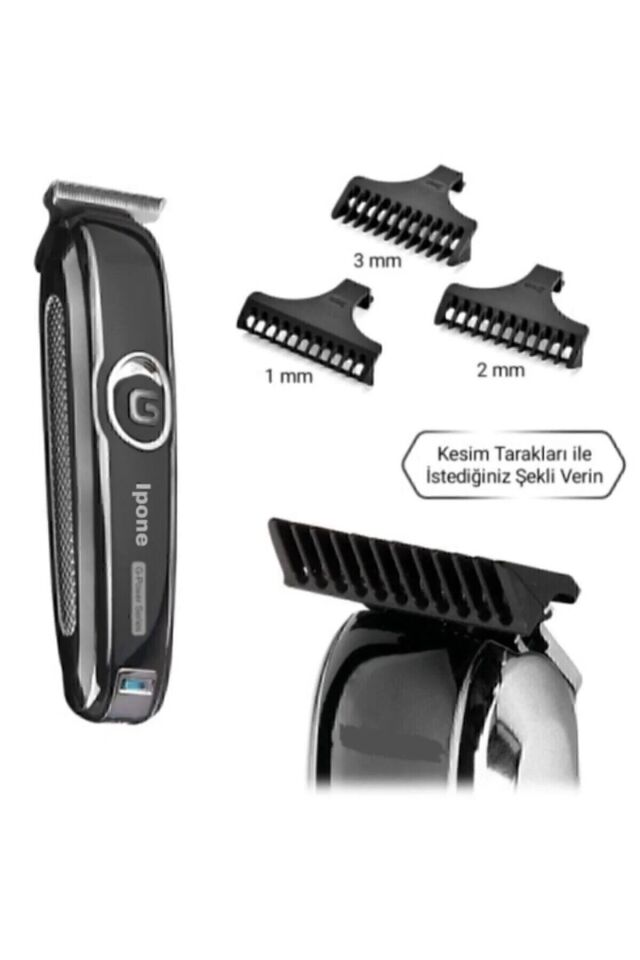 1011 Lazer Öncesi Sakal Vücut Ense Çizim Kişisel Bakım Aletleri Sıfıra Yakın Tıraş Makinesi