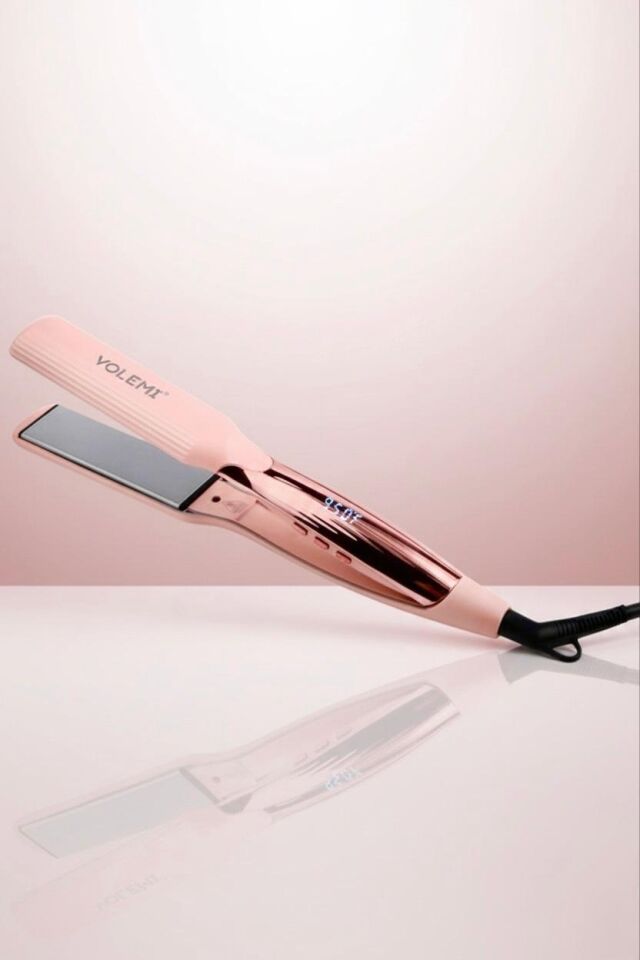 VOLEMİ V-0110 Profesyonel Geniş Seramik Plakalı Saç Düzleştirici