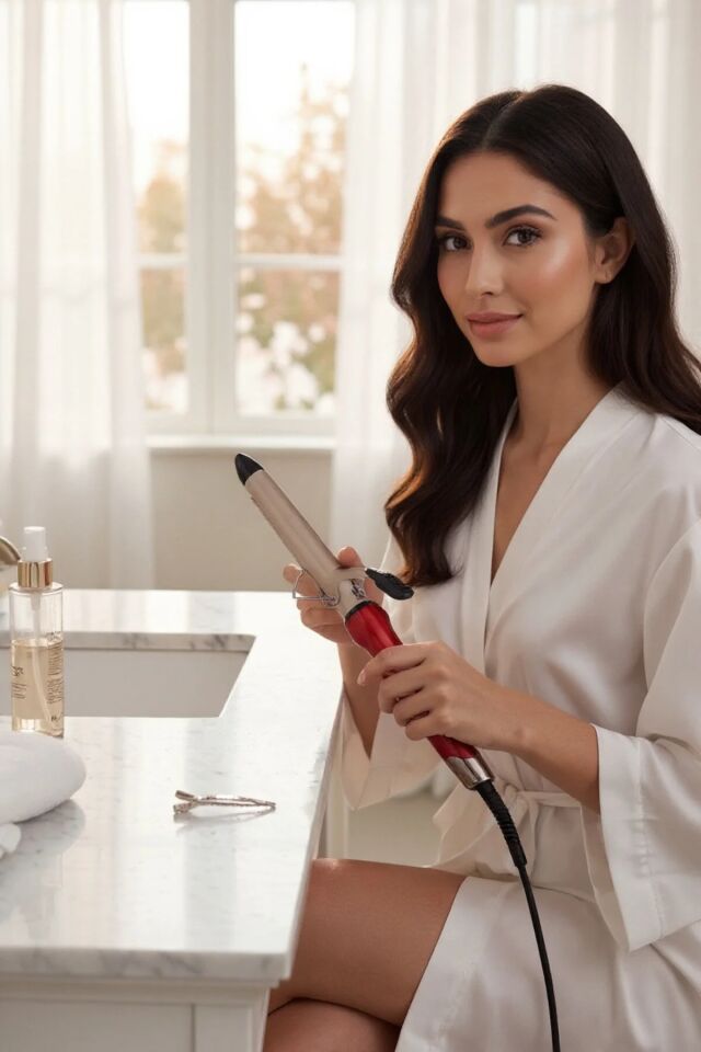 V-0113 Dijital Sensörlü Saç Maşası 450-950°F 11 Kademeli Profesyonel Bukle Şekillendirici