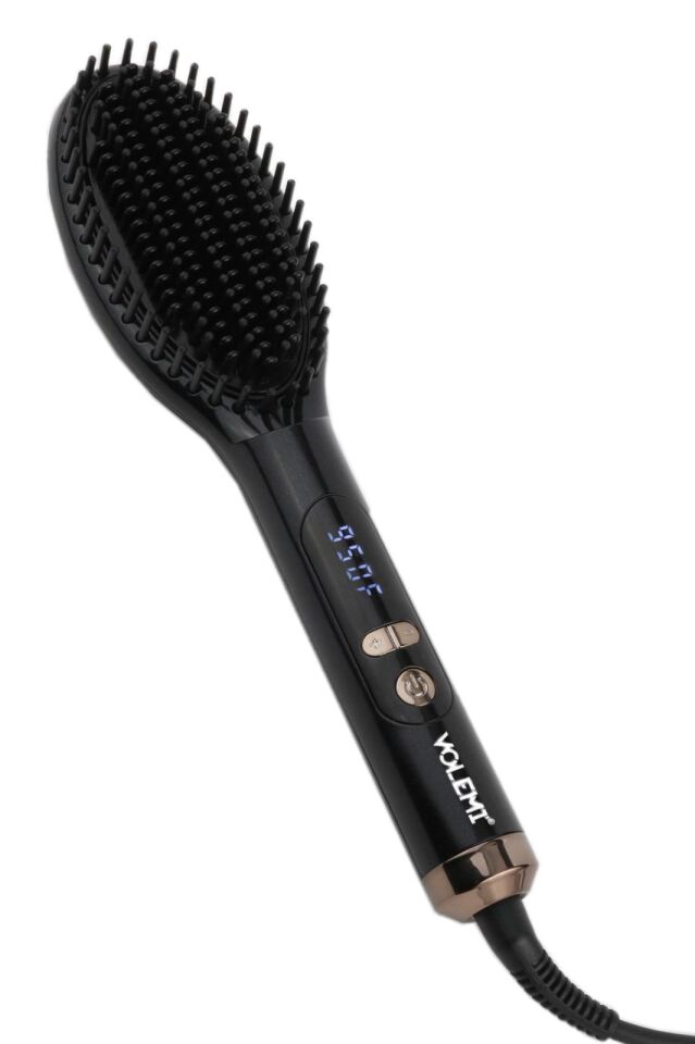 V-0111 Dijital Ekranlı Saç Düzleştirici Fırça 450-950°F 11 Kademe İyon Teknolojisi Hızlı Isınma