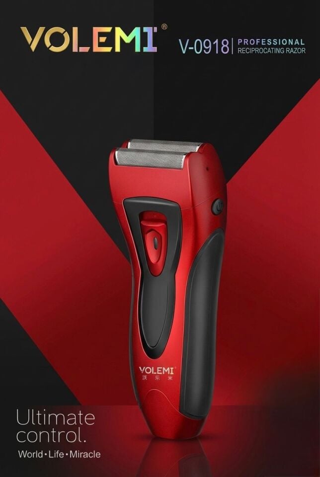 V-0918 Günlük Sakalı Sıfır Alan Profesyonel Erkek Tıraş Makinesi USB Şarjlı