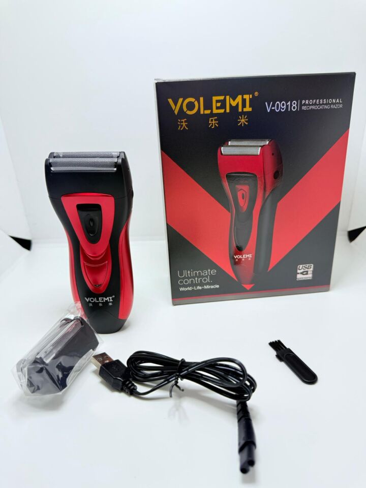 V-0918 Günlük Sakalı Sıfır Alan Profesyonel Erkek Tıraş Makinesi USB Şarjlı