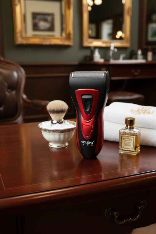 V-0918 Günlük Sakalı Sıfır Alan Profesyonel Erkek Tıraş Makinesi USB Şarjlı