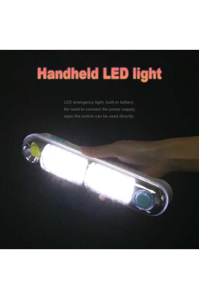 V-005 Güneş Enerjili Ve Şarjlı 42 Ledli Acil Durum Solar Aydınlatma Kamp Lambası Işıldak