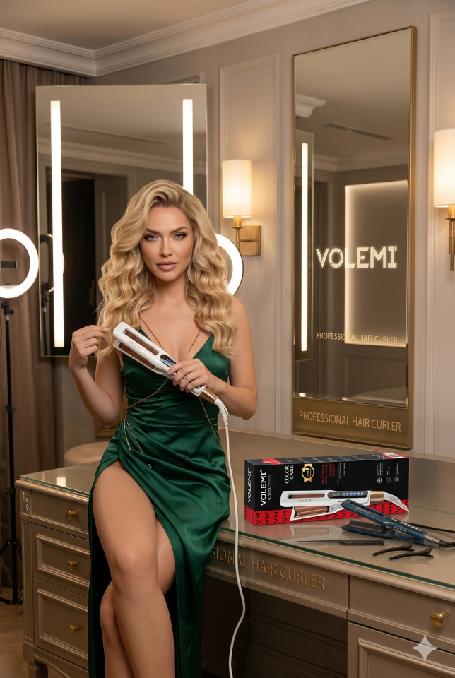V-0103 Profesyonel Su Dalgası ve Wag Saç Maşası