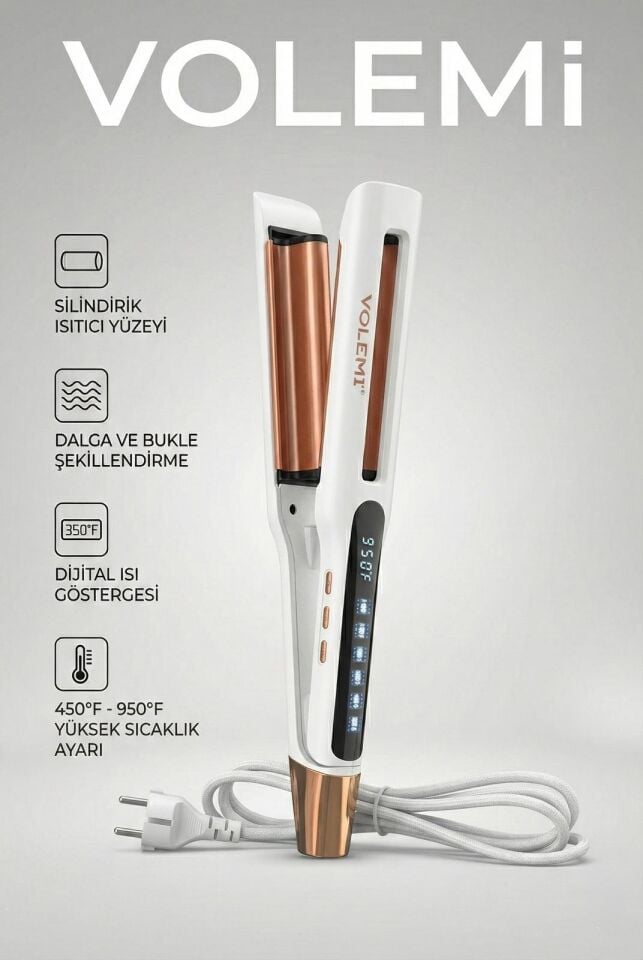 V-0103 Profesyonel Su Dalgası ve Wag Saç Maşası