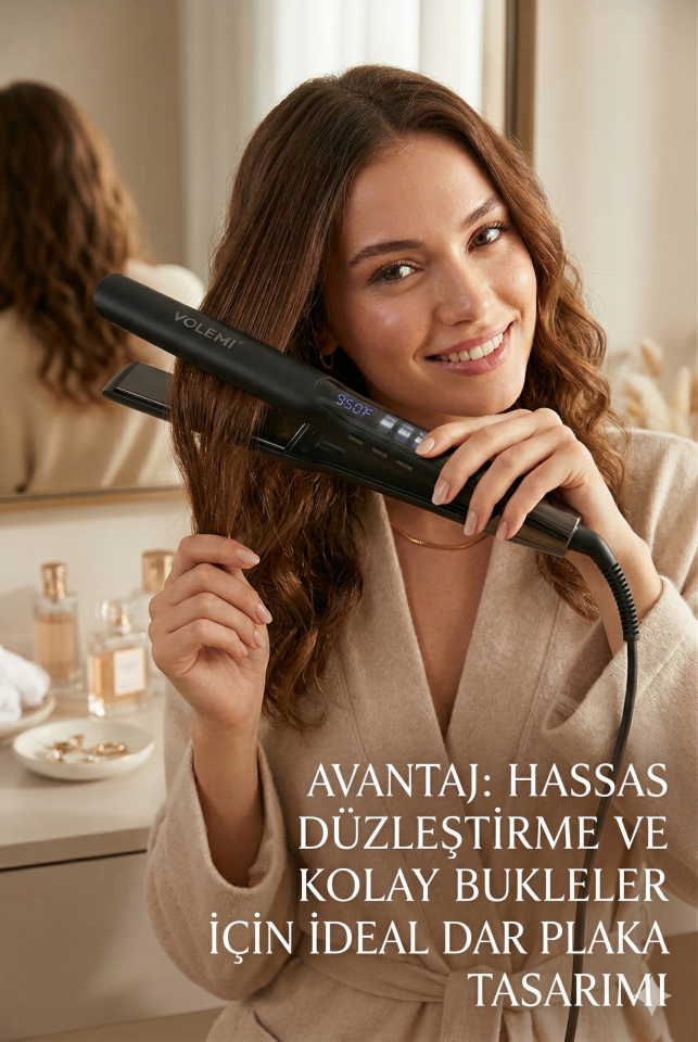 VOLEMİ V-0101 Profesyonel Saç Düzleştirici
